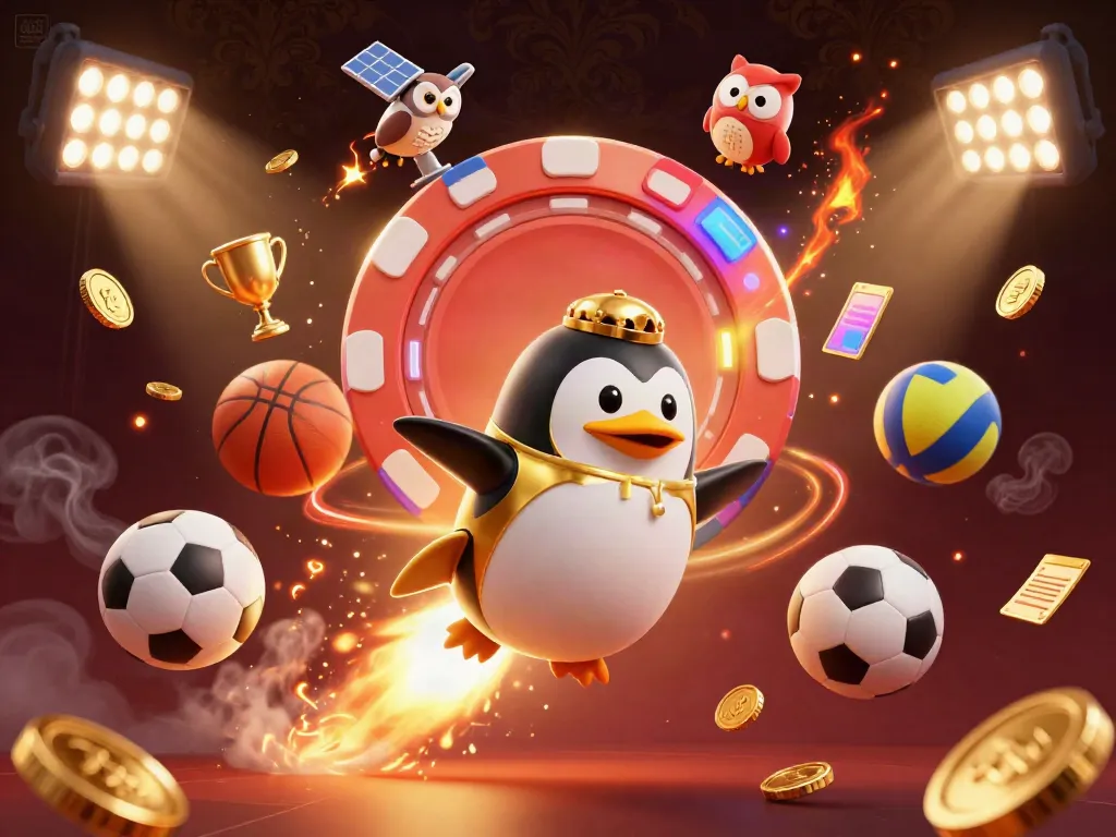 Dive into action at DU88 with a vibrant casino illustration showcasing dynamic gaming elements and gold coins.