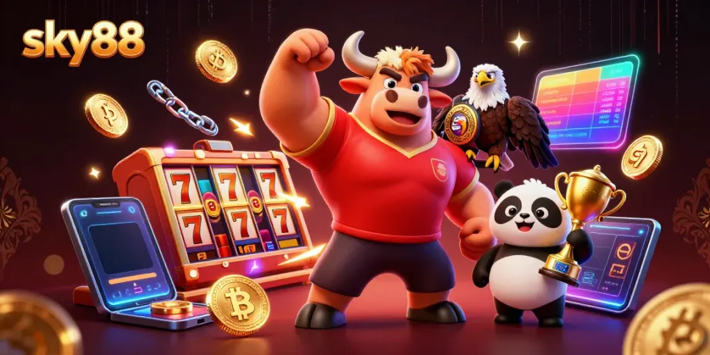 Celebrate wins at sky88 with thrilling slot games and crypto rewards